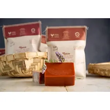 Kit Natural Vegano Natural 2 Sabonetes Argila Vermelho Foto mini 2