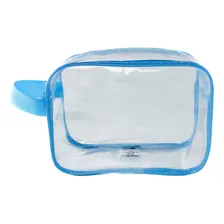 Kit NĂ©cessaire 10 Unidades Transparentes PlĂĄstico 0.30 Cor Azul BebĂȘ Foto mini 3
