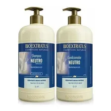 Kit Neutro Shampoo + Condicionador 1 Litro Bio Extratus Foto mini 1