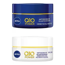 Kit Nivea Creme Facial Q10 Powerplus Antissinais Dia E Noite Foto  mini 1