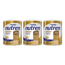 Kit Nutren Senior Sem Sabor 370g 3 Unidades Foto mini 1