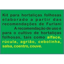 Kit Nutrientes 1000l. Solução Hidroponia Hortaliças Folhosas Foto mini  2