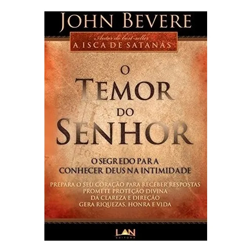 KIT O TEMOR DO SENHOR + PAIXÃO POR SUA PRESENÇA LIVRO, de John Bevere. Editora LAN em português Foto 1