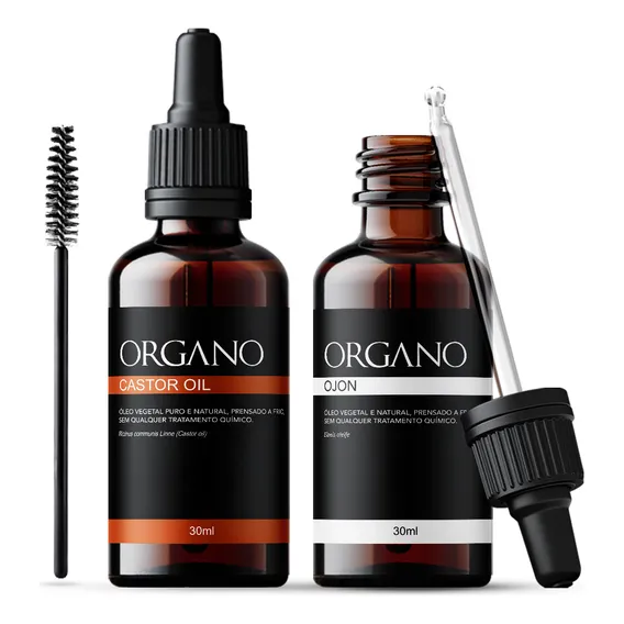 Kit Ojon E Castor Oil - Óleos 100% Puros E Naturais - 30ml Foto 1