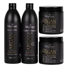 Kit 脫leo Argan Premium P贸s Progressiva Maycrene C 2 Mascaras Foto mini 1