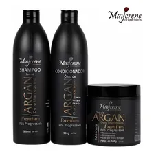 Kit 脫leo De Argan Ouro Marroquino P贸s Progressiva Maycrene Foto mini 1