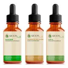 Kit Óleos Capilares Alecrim, Semente De Ojon E Amla -30ml Cd Foto  mini 1