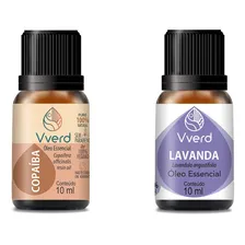 Kit Óleos Essenciais Lavanda E Copaíba 10ml Vverd Foto mini 1