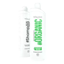 Kit Organic Semi Definitiva Tróia Hair 2x1000ml Progressiva Foto mini  3