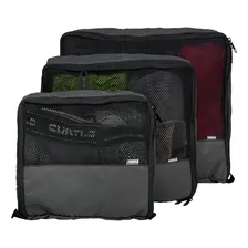 Kit Organizador Bagagem Mesh Organizer Trio Da Curtlo Foto  mini 1