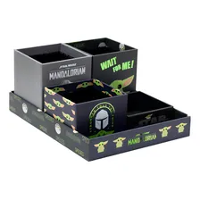 Kit Organizador De Mesa Baby Yoda Star Wars 5 Peças Foto mini 1