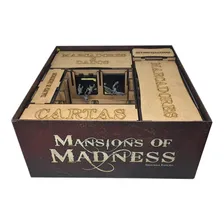 Kit Organizador + Sleeves Mansions Of Madness Bucaneiros Foto mini  3