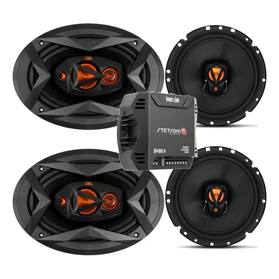 Kit Original Falante Jbl 6 + Jbl 6x9 69 + Modulo Stetsom Foto 1