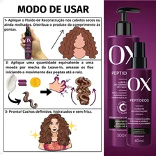 Kit Ox PeptĂdeos: Shamp, Cond, Másc, Leave-in E FluĂdo Foto mini 4