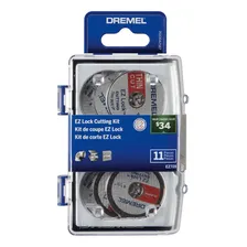 Kit P/ Micro Retífica Ez-lock P/ Cortar 11 Pçs Dremel Ez728 Foto mini 1