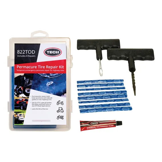 Kit P/reparos De Pneus Moto E Carro Foto 1