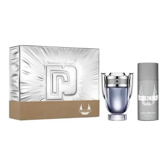Kit Paco Rabanne Invictus Edt 100ml + Desodorante 150ml Foto 1