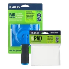Kit Pad Com Cabo Recorte Acabamento 120mm Com 2 Refis Atlas Foto  mini 1