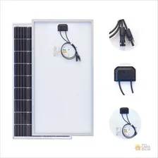 Kit Painel Placa Controlador Solar Fotovoltaica 150w/155w Voltagem De Circuito Aberto 22v Voltagem Máxima Do Sistema 1000v Foto mini 2