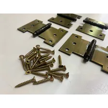 Kit Palmela Dobradiça Tipo H C/ 4 Unidades Janela E Porta Foto mini 4