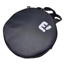 Kit Pandeiro 10 Abs Preto Pele Leitosa + Bag Acolchoada Foto mini 4