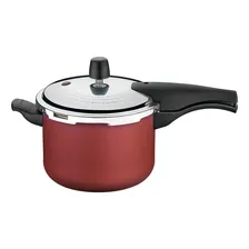 Kit Panela De Pressão 4,5 Litros + Faqueiro Inox 24 Peças Foto  mini 1