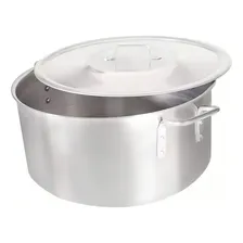 Kit Panela Feijoada Caldo De Alumínio 3 Peças Industrial Foto mini 3