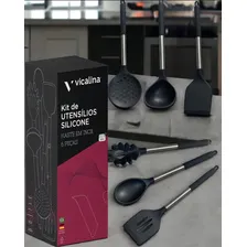 Kit Panelas Vicalina Alemã Ceramica Completo Com Utensilios Cor Vermelho Foto mini 2
