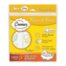 Kit Pano De Boca Luxo Cremer - 3 Pacotes Foto mini 1