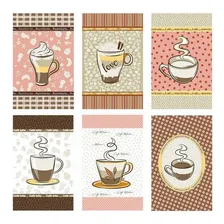 Kit Pano De Prato 6 Peças Cafezinho Lepper 41x64cm Foto mini 1