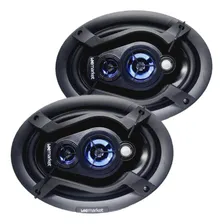 Kit Par Alto Falante 6x9 150wrms Oval Universal We Market Automotivo Portas Tampão E Caixa Bob Grave Top Carros E Caminhonetes Quadriaxial 69 Black Carcaça Ferro Premium Foto mini 1