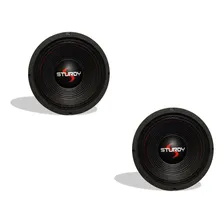 Kit Par Alto Falante Woofer Sturdy 8 Polegadas 200 Watts Rms Foto mini 1