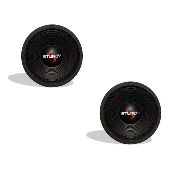 Kit Par Alto Falante Woofer Sturdy 8 Polegadas 200 Watts Rms Foto 1