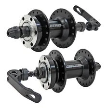 Kit Par Cubo Aluminio Disco 36 Furos Rosca Blocagem Bike Mtb Foto mini  2