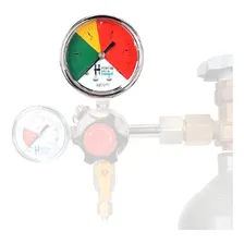 Kit Par De Manômetros Relogio Regulador Co2 Chopp Chope Foto mini  3