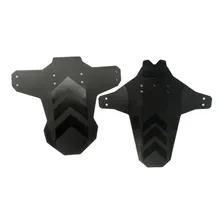 Kit Par De Paralamas Bike Mtb Dh Dianteiro E Traseiro Rsd Cor Preto Seta Foto mini 1