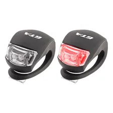 Kit Par Pisca Sinalizador Bike 1 Led + 1 Led Lanterna Foto mini 1