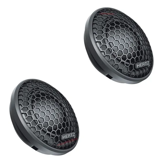 Kit Par Tweeter Hertz Mp28 .3 Mille Pro + Crossover Cor Preto Foto 1