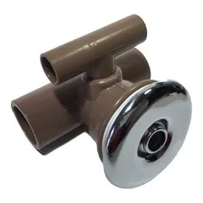 Kit Para Banheira 4 Jato T + 1 Succao + 1 Arejador + 1 Ralo Foto mini 2