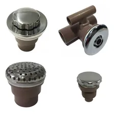 Kit Para Banheira 4 Jato T + 1 Succao + 1 Arejador + 1 Ralo Foto mini 1