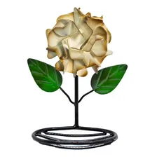 Kit Para Banheiro Com Flores Em Ferro Decoração Cor Betume Foto mini 4