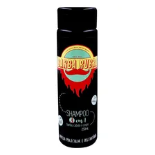 Kit Para Barba Com Óleo 60ml, Balm 100ml, Shampoo 100ml, Shampoo 3 Em 1 De 250ml, Pasta De Cabelo E Necessaire Barba Rubra E Pente De Barba E Cabelo Marco Boni Foto mini  2