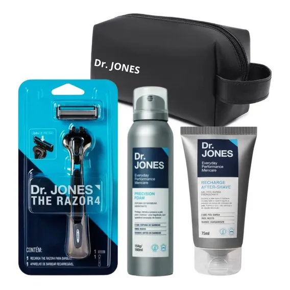Kit Para Barbear ( 4 Itens ) - Dr. Jones Foto 1