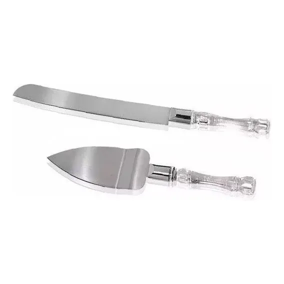Kit Para Bolo Espatula E Faca Para Pão Foto 1