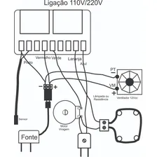 Kit Para Chocadeira Até 100 Ovos Motor Viragem 220v Foto mini  3