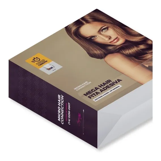Kit Para Fabricacao De Mega Hair Na Fita Adesiva Cor Todas Foto 1
