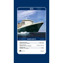 Kit Para Montar Heller Queen Mary 2 1/600 239 Peças 80626 Foto mini 3