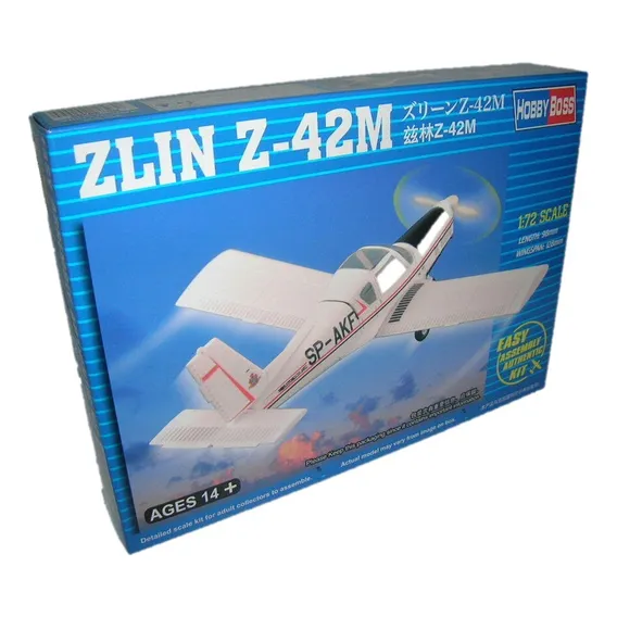 Kit Para Montar Hobby Boss Avião Zlin Z-42m 1/72 80299 Foto 1
