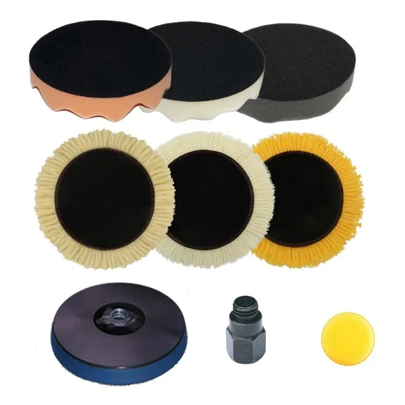Kit Para Polimento - Boinas De Espumas Boinas De Lã 5 Pol Rolyjones Boinas para polimento Foto 1