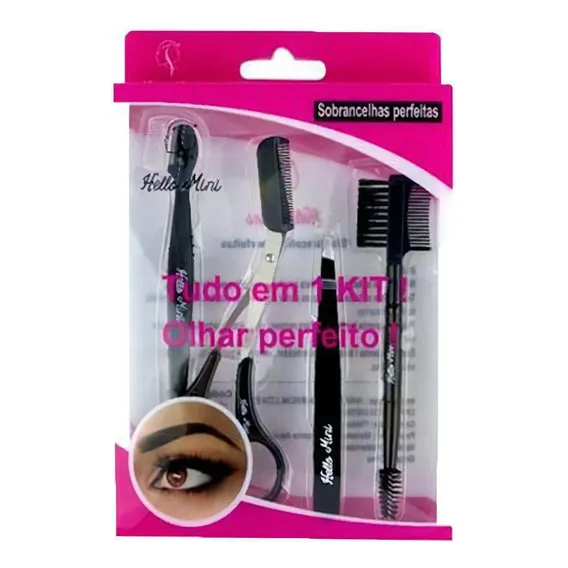 Kit Para Sobrancelhas Perfeitas Hello Mini Px133 Foto 1